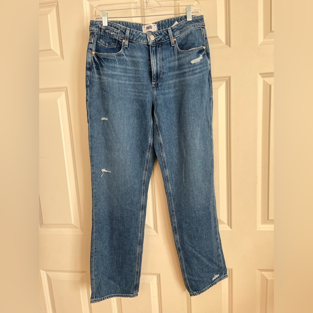 PAIGE Light Blue Denim Jeans